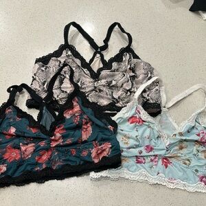 Torrid Bralette Set of 3